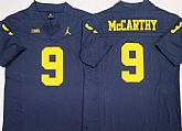 Men's Michigan Wolverines #9 J.J. McCarthy Navy 2024 F.U.S.E. Stitched Jersey,baseball caps,new era cap wholesale,wholesale hats